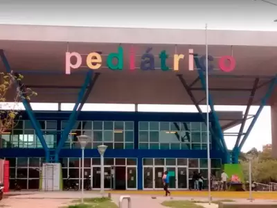 La ni�a llego sin vida al Hospital Pedi�trico Avelino Lorenzo Castel�n.