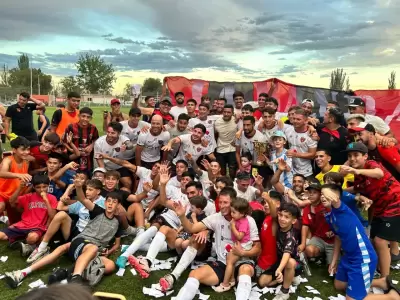 La fiesta de los jugadores de FADEP