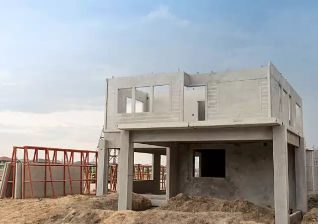 Construcci�n de viviendas.