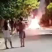 Vecinos intentaron incendiar la casa del presunto femicida de Natalia Vilte