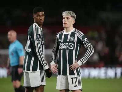 Garnacho y Rashford en el centro de la pol�mica.