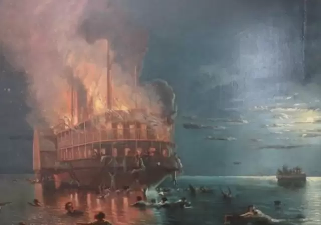 En el naufragio del vapor Am�rica, en la Nochebuena de 1871, un hombre se convirti� en leyenda. Imagen: web