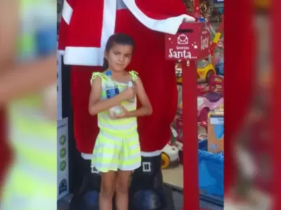 Nayla Malena Ag�ero ten�a siete a�os.
