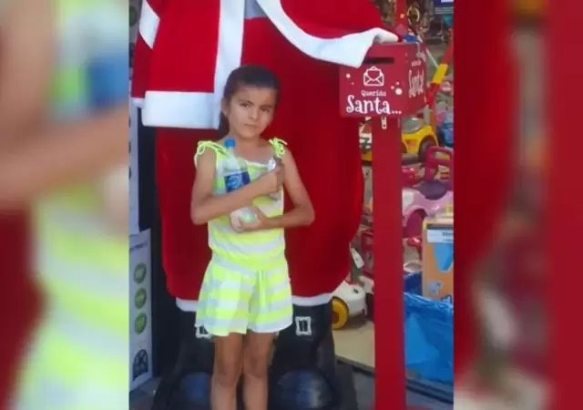 Nayla Malena Ag�ero ten�a siete a�os.