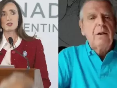 La vicepresidenta mostr� su entusiasmo por la decisi�n de la Justicia de reabrir la investigaci�n por el atentado al comedor de la Polic�a Federal.