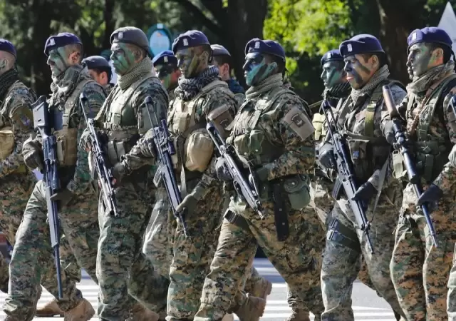 Ejercito Argentino.
