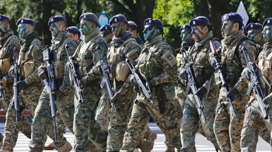 Ejercito Argentino.