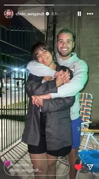�ngela Leiva y Marcelo  Weigandt