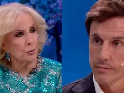 "No me traig�s cosas raras a la mesa": el explosivo cruce entre Mirtha y Garc�a Morit�n