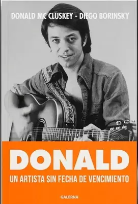 La portada del libro de Donald, escrito por Deiego Borinsky