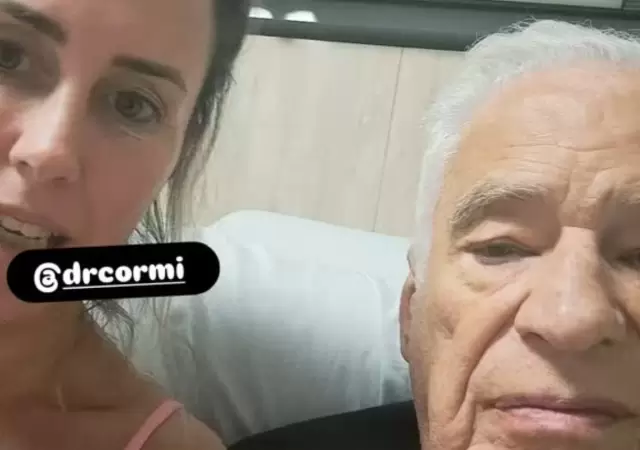 Cormillot ingres� a una cl�nica privada en la tarde del domingo.