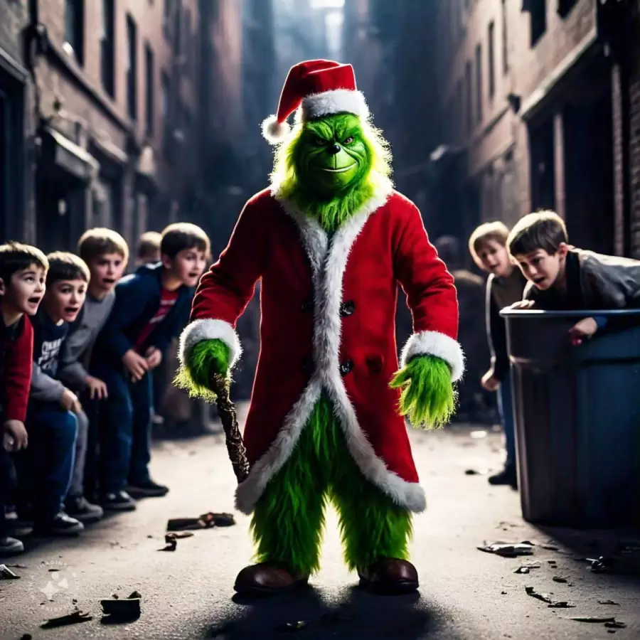 Grinch, el personaje infaltable de nuestra Navidad.