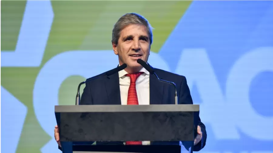 Ministro de Econom�a Luis Caputo
