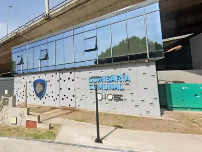 De esta comisar�a fue que escaparon por un boquete los 17 presos en Liniers.
