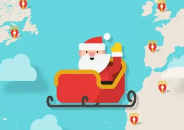 Hoy 24 de diciembre de 2024 qued� habilitada la herramienta digital para seguir el trineo con los regalos.
