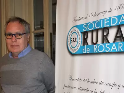 Tom�s Layus, vicepresidente de la Sociedad Rural de Rosario. Foto: web