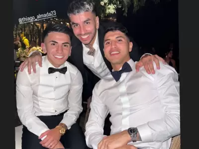 Gran noche vivi� Thiago Almada.