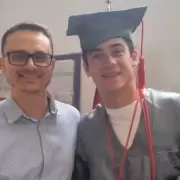 Colapinto llegó a la Argentina para terminar el colegio secundario