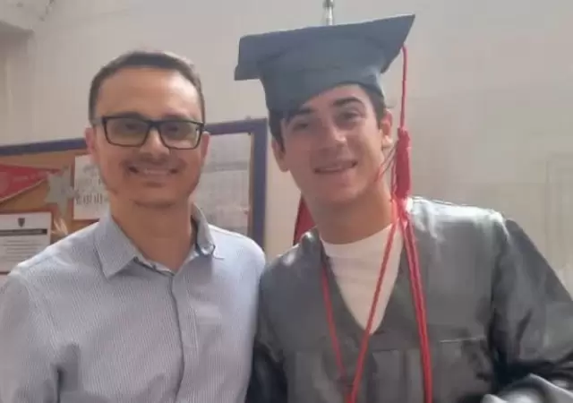 El Colegio del Pilar organiz� una ceremonia privada para entregar el diploma de la secundaria a Franco Colapinto.