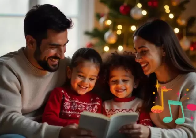 Navidad. Un tiempo para amar, compartir, abrazar, y... escuchar m�sica.