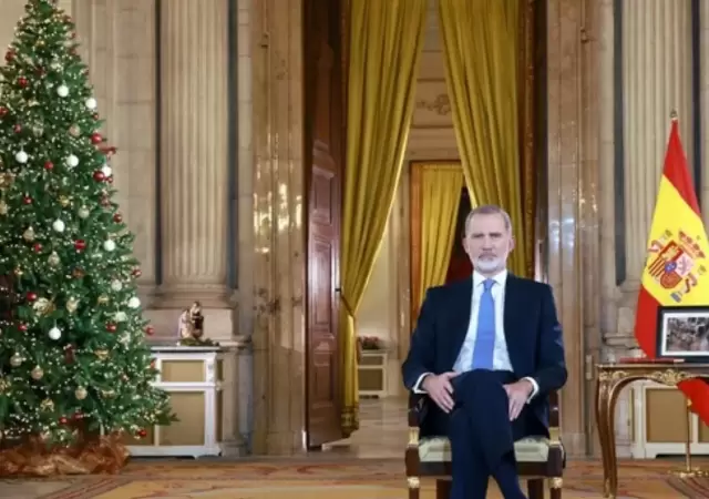 El monarca llam� a bajar la crispaci�n en Espa�a.