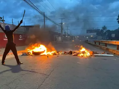 Las calles de Maputo, capital de Mozambique, viven horas de extrema violencia.