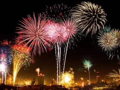 La historia de los fuegos artificiales para las celebraciones.