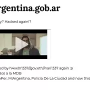 Denuncian un hackeo inform�tico a la aplicaci�n estatal Mi Argentina