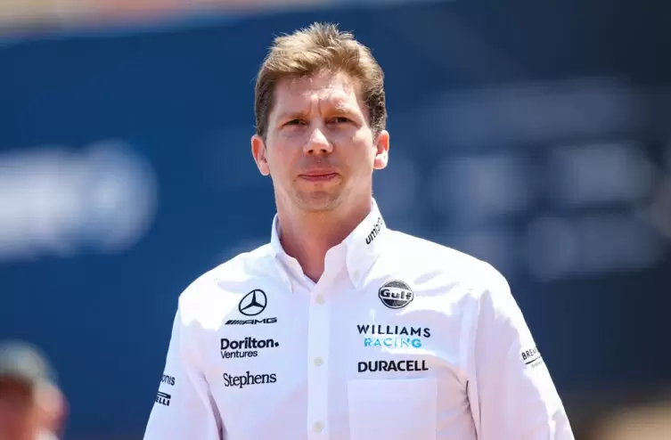Jefe de equipo de la escuder�a Williams, James Vowles.