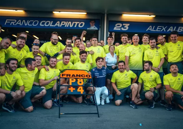 Franco Colapinto ser� piloto de reserva de la escuder�a brit�nica.