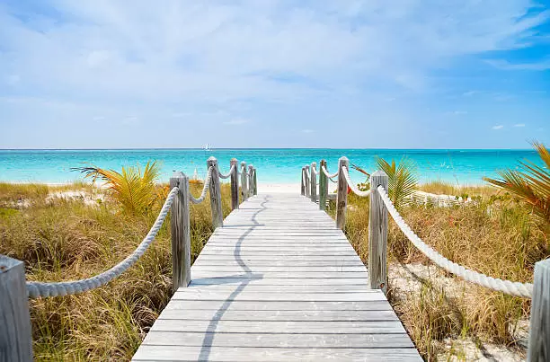 Camino de playa y test de personalidad.