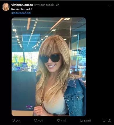 Viviana Canosa volverá a la televisión en 2025.