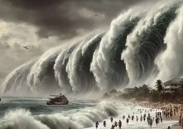 El tsunami de 2004, el m�s mort�fero de la historia moderna.