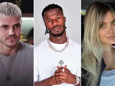 Las im�genes que revelan la supuesta infidelidad de Wanda Nara con Keita Bald�