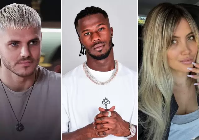 Las im�genes que revelan la supuesta infidelidad de Wanda Nara con Keita Bald�