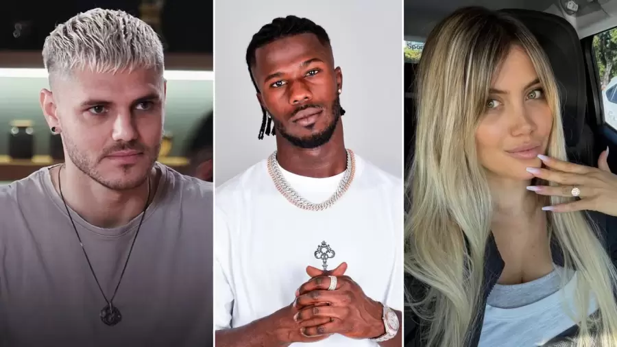 Wanda, Icardi y Keita.