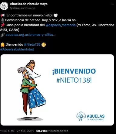 Publicaci�n de X.