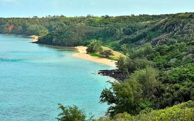 Panor�mica de la isla Kawaii, en Hawaii, hogar de Mark Zuckerberg.