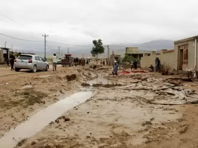 Enfrentamientos entre afganos y paquistan�es.
