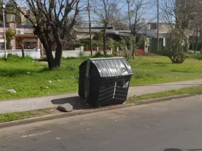 Escena macabra en Wilde: hallaron 6 fetos humanos en un contenedor de basura