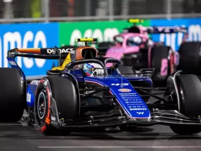 Franco Colapinto en el Gran Premio de Las Vegas