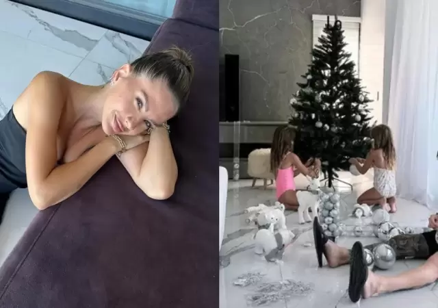 La China Su�rez fue captada haciendo compras junto a las hijas de Wanda