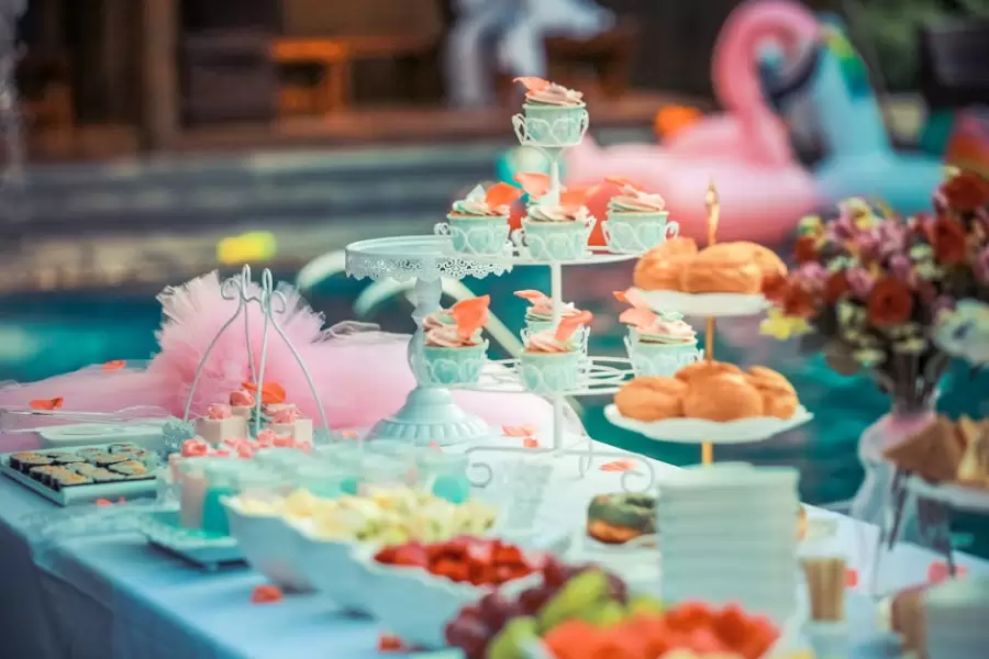 Exhibición De Cupcakes En Rejilla Para Cupcakes