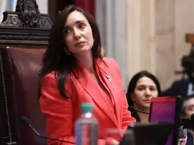 La presidenta de la C�mara de Senadores, Victoria Villarruel, debe tomar una medida que conforme a todos. (Foto: web)