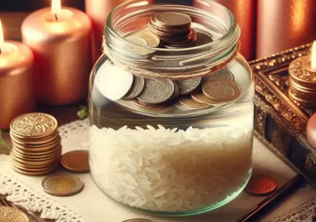 El arroz es un s�mbolo de abundancia y fertilidad.