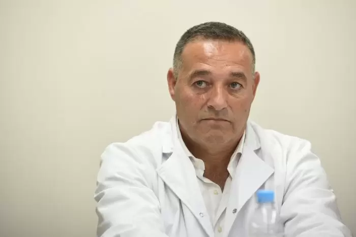 Jorge P�rez, director de Hospitales de Mendoza.