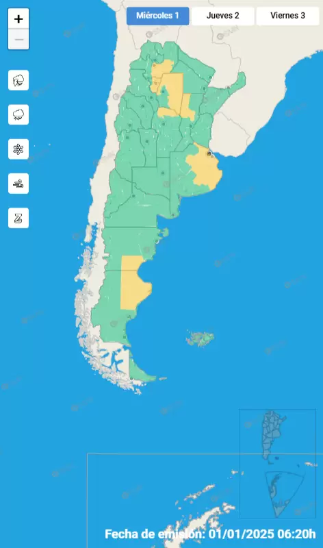 La alarta del SMN.