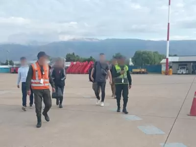 Fue detenido en el Aeropuerto Jorge Wilsterman de la ciudad de Cochabamba.