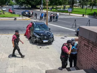 Tr�gico accidente en Recoleta.