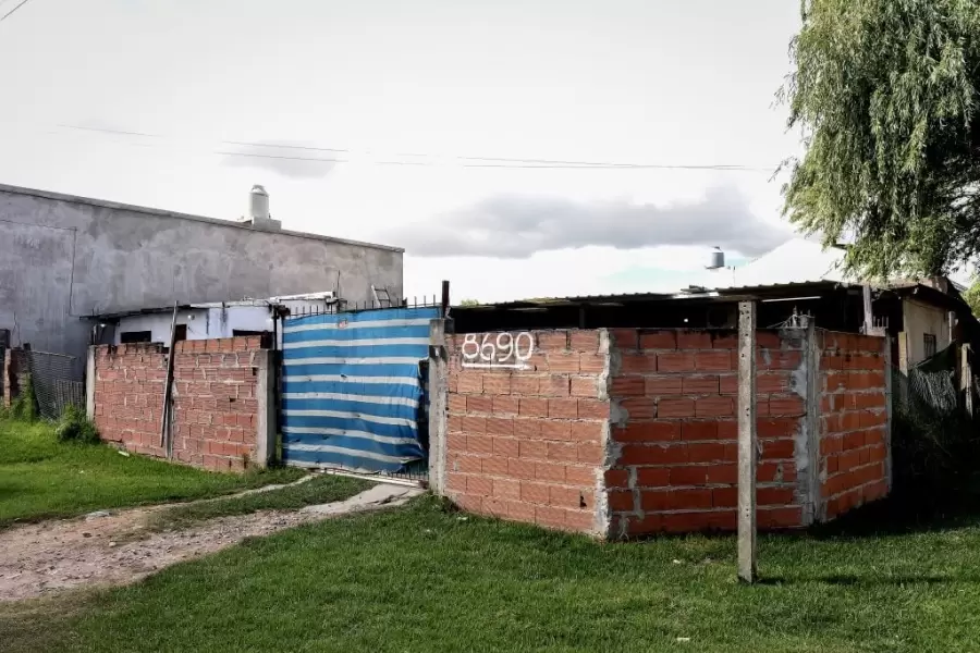 Domicilio de la familia del Policia.